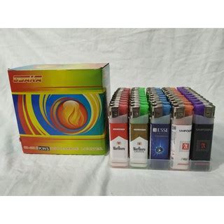 Jual Korek Api Gas Magnet Box Merk M Berlogo Rokok Murah Dan