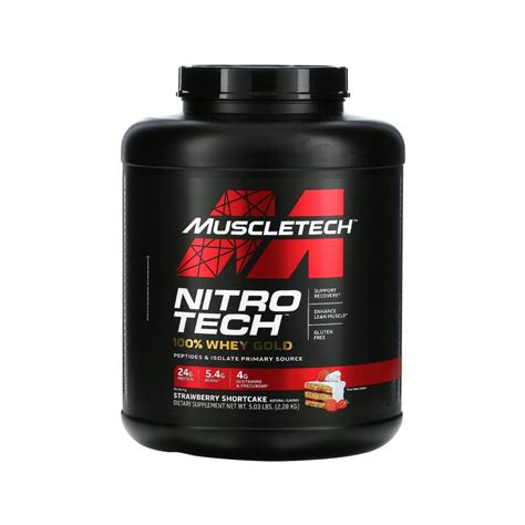 Nitro Tech Whey Gold 2 27kg Pudra Muscletech Amestec Proteic Nutriland Nutriland™