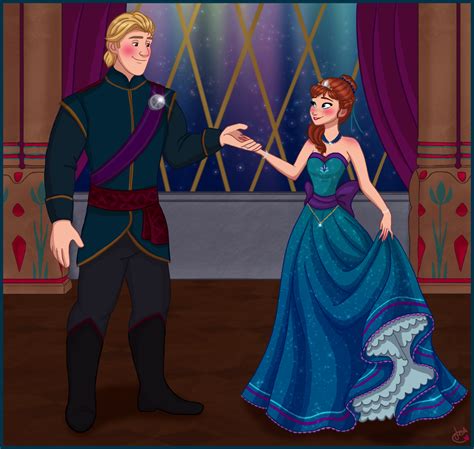 Anna And Kristoff Frozen Fan Art 38521634 Fanpop