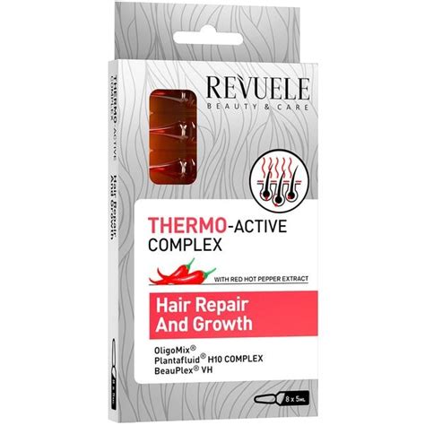 Tratament Pentru Par Revuele Thermo Active Repairandgrowth 8x5ml