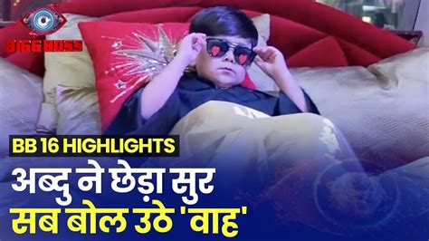 Bigg Boss 16 Sneak Peek Abdu Rozik न छड तरन contestants हए