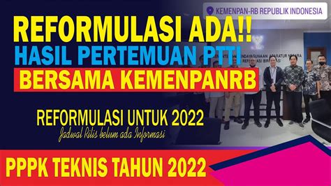 REFORMULASI ADA Hasil Pertemuan PTTI Dengan KemenpanRB 27 Juni 2023