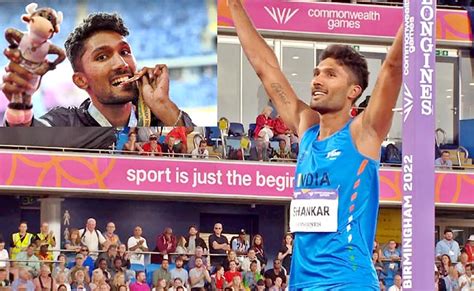 Cwg 2022 Tejaswin Shankar Wins Indias First High Jump Medal Won