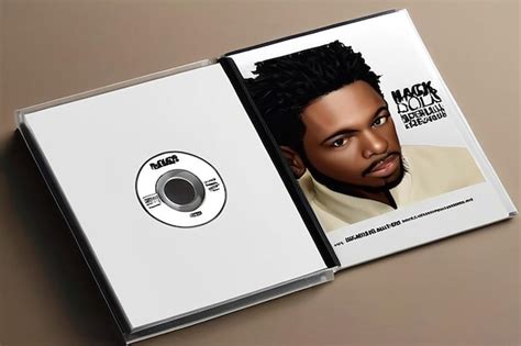 Premium Photo Cd Cover Mockup