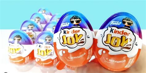 Шоколадное яйцо Kinder JOY Emoji Music - 12 шт (киндер сюрприз джой ...