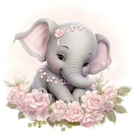 Pin By Eliana Santos On Lindas Imagem Elephant Clip Art Diamond