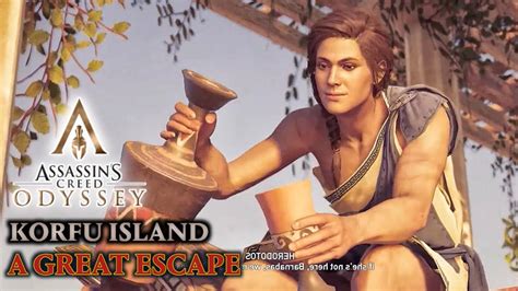 Assassin S Creed Odyssey Korfu Island A Great Escape All Missions