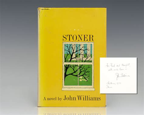 Stoner John Williams First Edition Signed