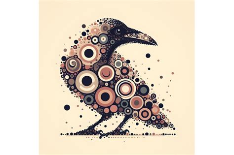 an abstract crow By dianaxstoyanova | TheHungryJPEG