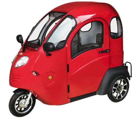 Eec Coc Electric Adult Enclosed Three Wheel Passenger Disabled Electric