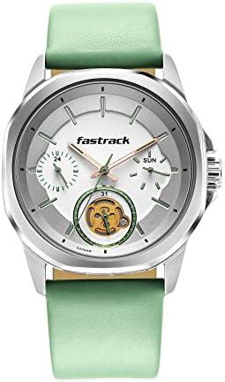 Fastrack Big Time Analog White Dial Men S Watch NL3072SL01 NN3072SL01