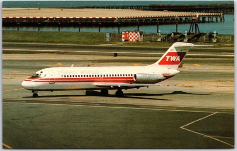 Airplane TWA Trans World Airlines Douglas DC 9 15 N10647 Aircraft