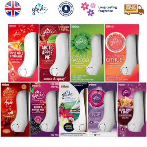 Glade Sense Spray Air Freshener Automatic Machine Refill Home