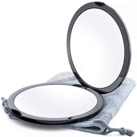 Magnifying Compact Mirror For Purses 1x 10x Magnification