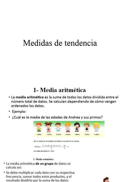 Ec1 Medidas De Tendencia Central Para Datos Agrupados Y No Agrupados