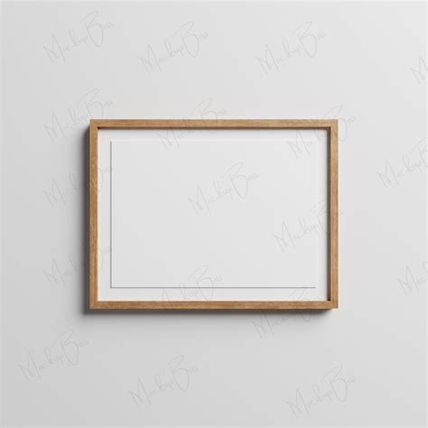 Landscape Frame Mockup Mockup Frame Frame Mockup Horizontal Frame