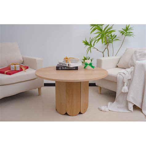 Corrigan Studio Chartres Corrigan Studio Round Coffee Table Natural