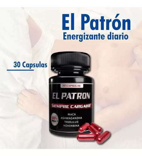 Potenciador Sexual Masculino El Patr N C Psulas Mercadolibre