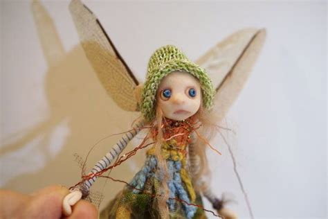 Ooak Poseable Inch Woodland Pixie Fairy Polymer Etsy