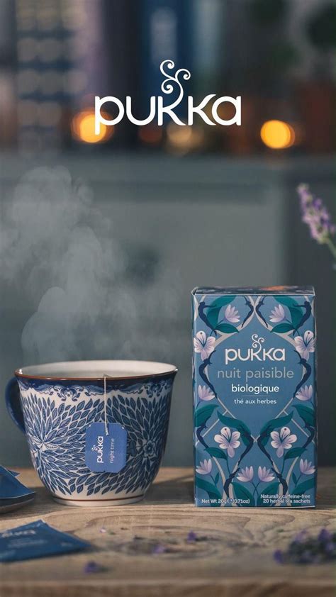 Pukka Nuit Paisible Video Tea Logo Pukka Herbs Pukka Tea