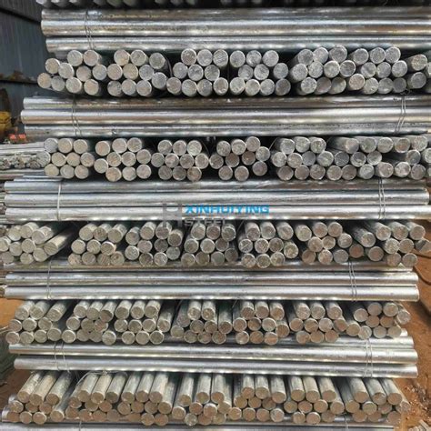 Hot Rolled Hot DIP Galvanized Round Steel Is Used In Arious Steel Structures And Road