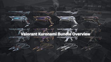 Valorant Kuronami Bundle Overview - Kuronami Valorant Price, Skins & More