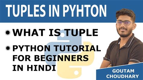 Tuples In Python Python Tutorials For Beginners Youtube