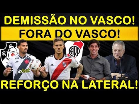 NOTÍCIA URGENTE DEMISSÃO CONFIRMADA NO VASCO II MAIS UM ARGENTINO NA