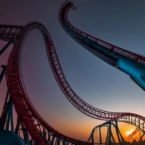 Elon Musk On A Roller Coaster On Craiyon