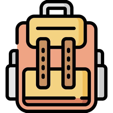 Backpack Special Lineal Color Icon