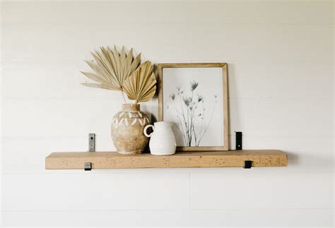 Modern Bracket Shelf - Timber Made Design Co