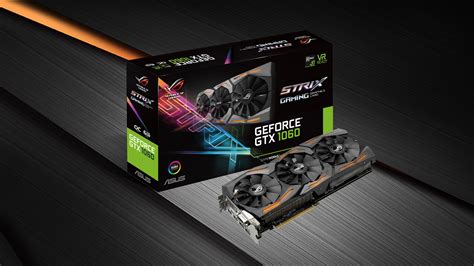 Asus Republic Of Gamers Announces Strix Geforce Gtx 1060