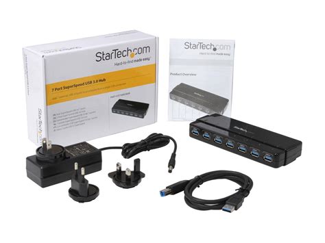 St7300usb3b 7 Port Usb 30 Hub 7 X Superspeed Usb 30