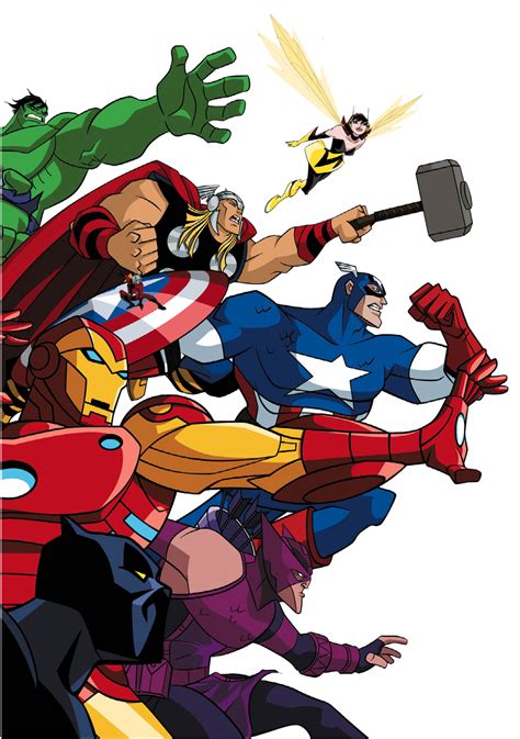 My Heroe Comic Avengers Cartoon Avengers Earths Mightiest Heroes