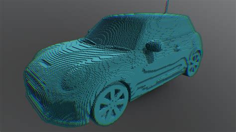 Mini Cooper Voxelizer 3d Model By Soliba08 163f06b Sketchfab