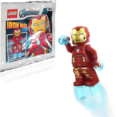 Lego Marvel Avengers Super Heroes Minifigur Iron Man Mit Power