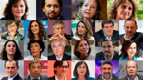 Todos Los Ministros Del Nuevo Gobierno De Espa A Que Preside Pedro S Nchez