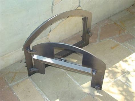 Bbqrolling Cast Iron Pizza Oven Door With Glass Bread Oven Etsy