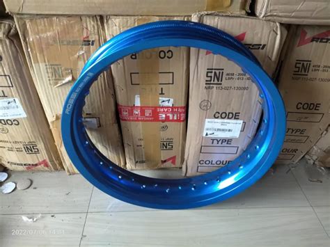 Velg Rossi Iso Tapak Lebar Ring Uk Atau Warna Biru Lazada