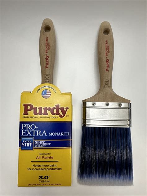 Genuine Purdy Pro Extra Monarch Flat 3 Paint Brush 144234730 Ebay