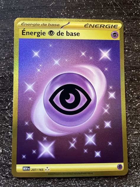 Nergie De Base Carlate Et Violet S Rie Carte Pokemon