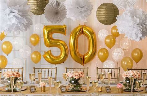 50th Birthday Party Decorations Ideas and Topics