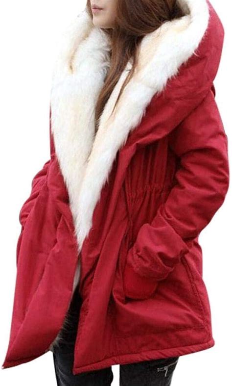 Mujer Chaqueta Acolchada Oto O Invierno Encapuchado Parkas Elegante