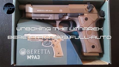 Unboxing The Umarex Beretta M9a3 177 Caliber Full Auto Co2 Bb Gun