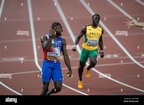 Noah Lyles 4100 Relay 2024 Lok Dulcy Lavena