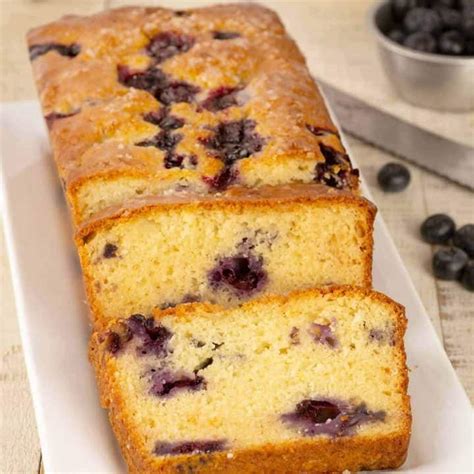 Lemon Blueberry Loaf Cake Recipe Mygourmetconnection