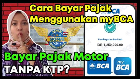 Cara Bayar Pajak Menggunakan MyBCA Untuk Pemula Terbaru 2024 YouTube