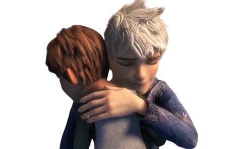 Jack Frost hugs Jamie by DracoAwesomeness on DeviantArt