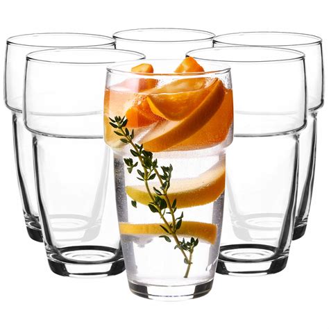 Szklanki Wysokie Glasmark Krosno Zestaw Szt Drink W Sok W Koktajli