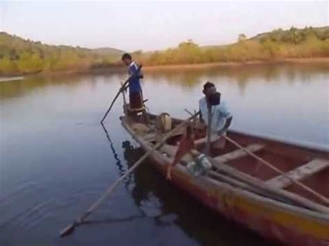 Hodi Naav Valhavane Paddling A Boat In Water Travel Themes YouTube